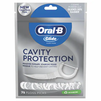 Oral-B Glide Floss Picks Cavity Protection 75's