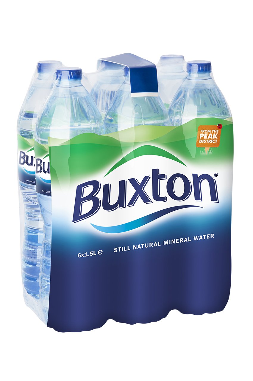 Buxton Natural Still Mineral water multi pack 1.5 Litre