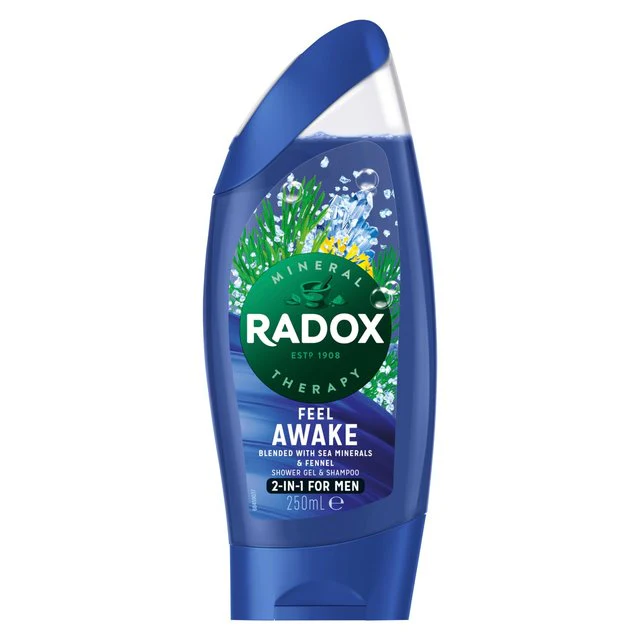Radox Shower Gel Feel Awake (Dark Blue) 250ml