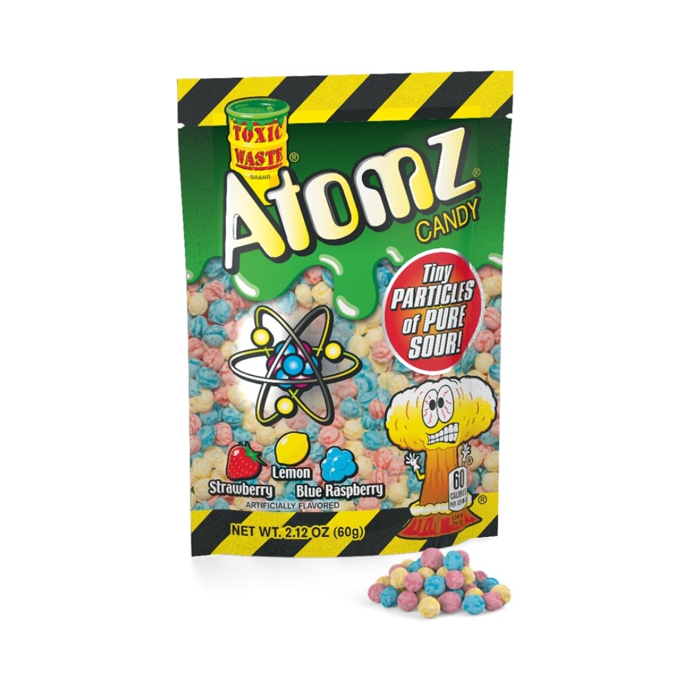Toxic Waste Atomz Candy Bag 2.1oz (60g)