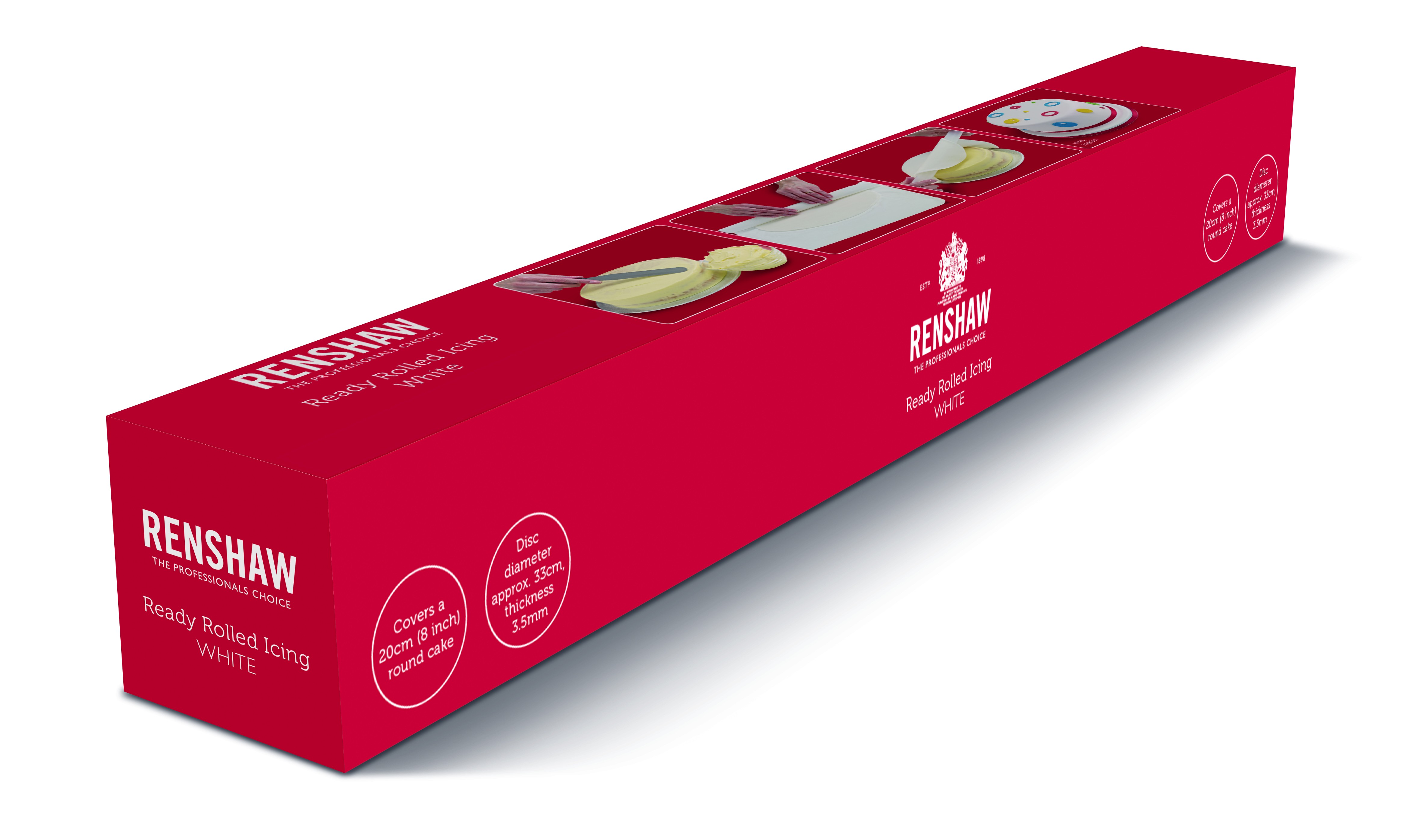 Renshaw Ready Rolled Icing 450g