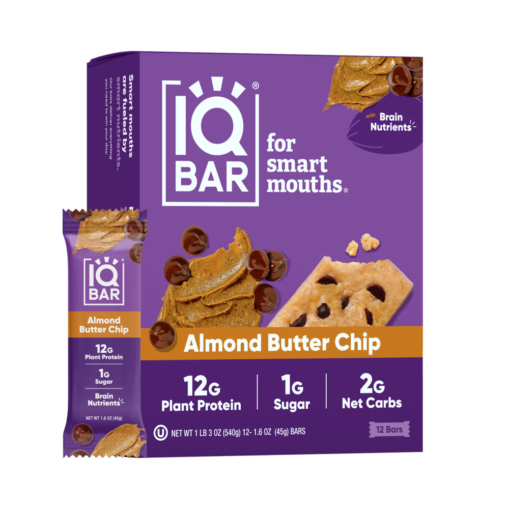 IQBar Almond Butter Chip 1.6oz (45g)