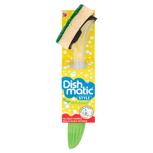 Dishmatic Sponge Fillable Handle 