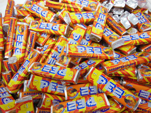 Assorted Pez Candy Fruit Rolls Bulk 20lb (9.54kg)
