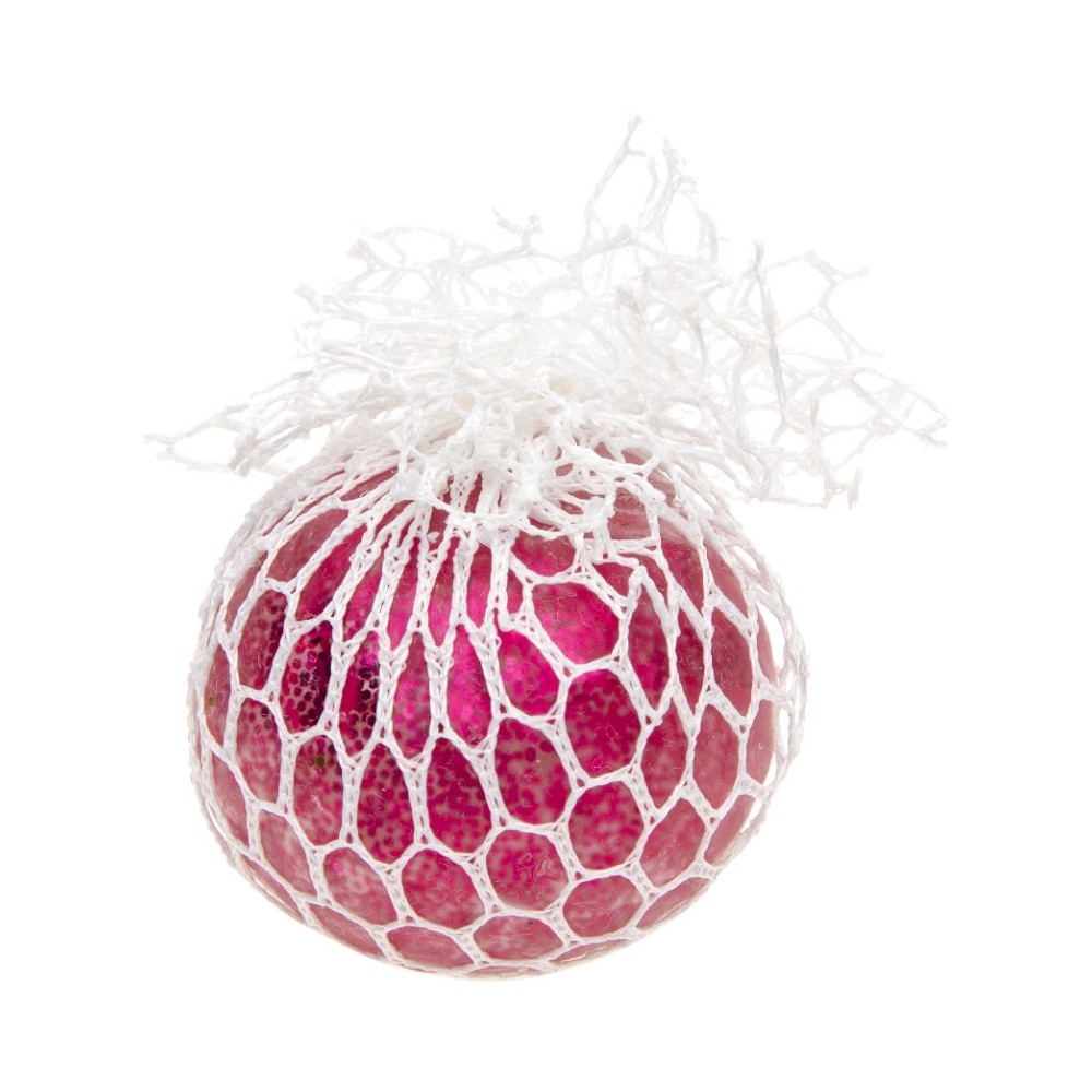 NoveltiesRus Squishy Mesh Ball Glitter