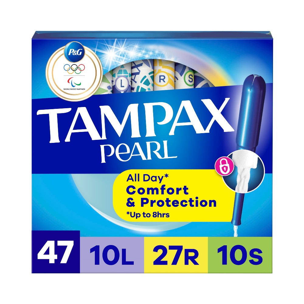 Tampax Pearl TamponsWith Applicator 47's