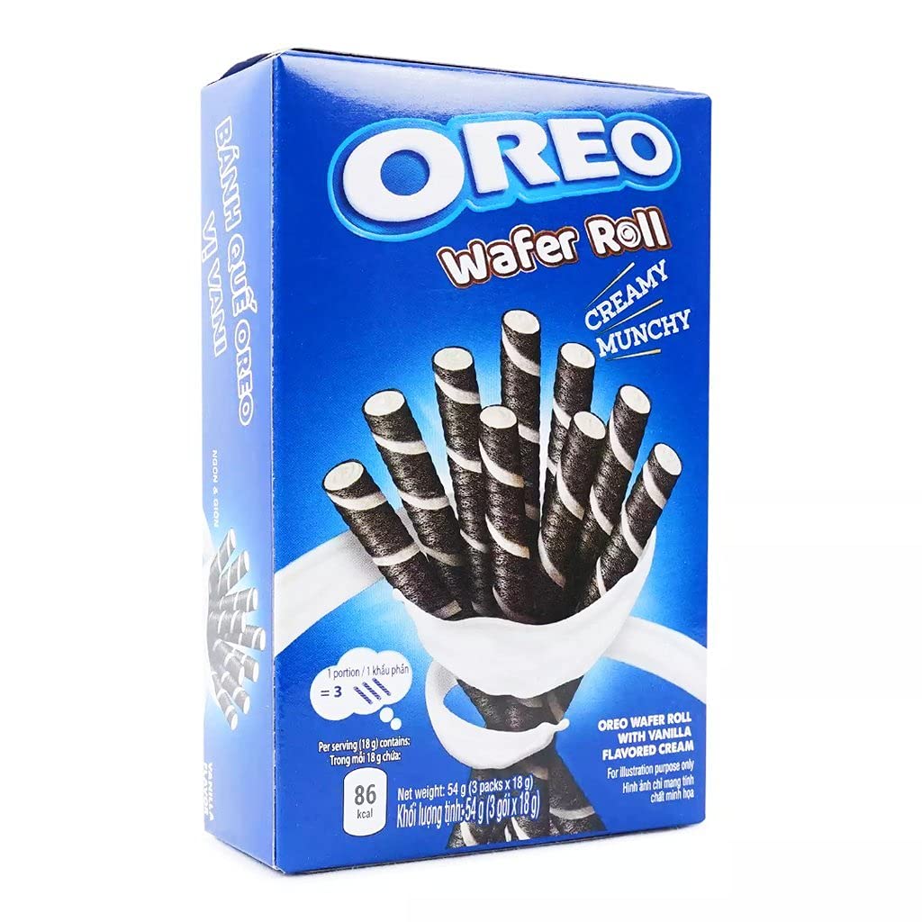 Oreo Wafer Roll Vanilla 54g