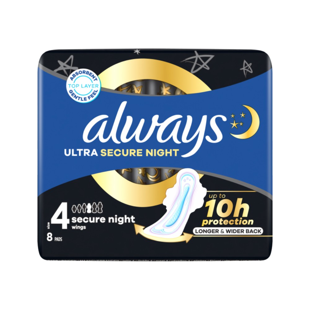 Always Ultra Secure Night Wing 8's