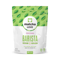 Matcha Love Sweetened Barista Craft Blend Green tea 8oz (226g)