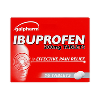 Galpharm Ibuprofen 200mg Tablets 16's