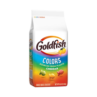 Pep Farm Goldfish Colours Cheddar Crackers 6.6oz (187g)