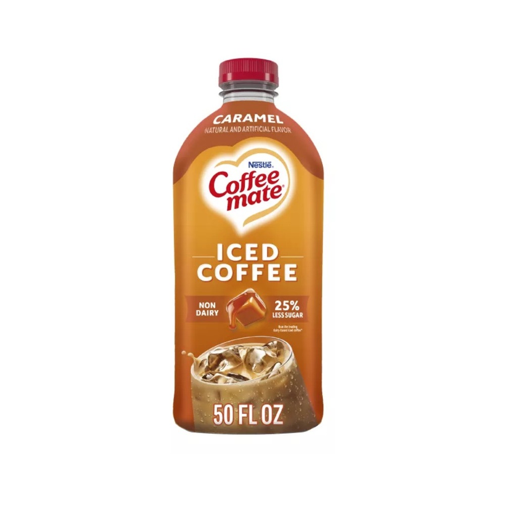 Nestle Coffee Mate Iced Coffee Caramel Flavoured Creamer 50oz (1.47L)