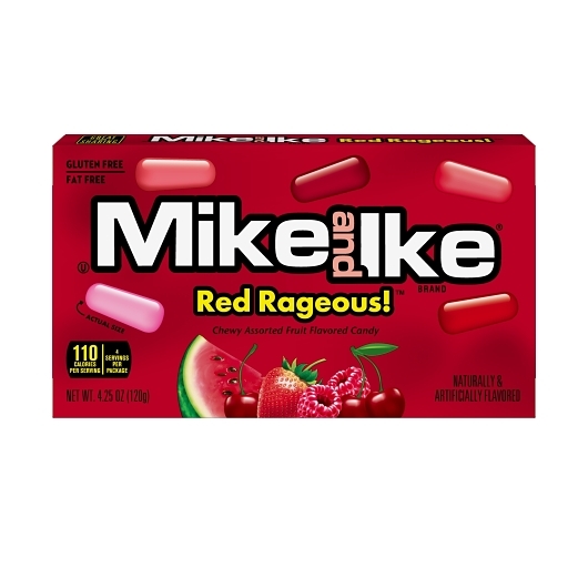 Mike & Ike Redrageous Theater Box 4.25oz (120g)