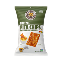 Pretzelized Pretzel Pita Chips Mediterranean Herb 7oz (198g)