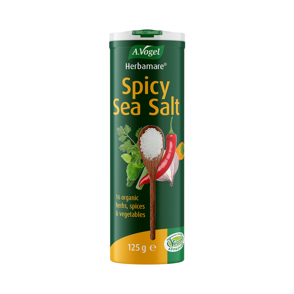 A. Vogel Herbamare Herb Sea salt Spicy 125g ORGANIC