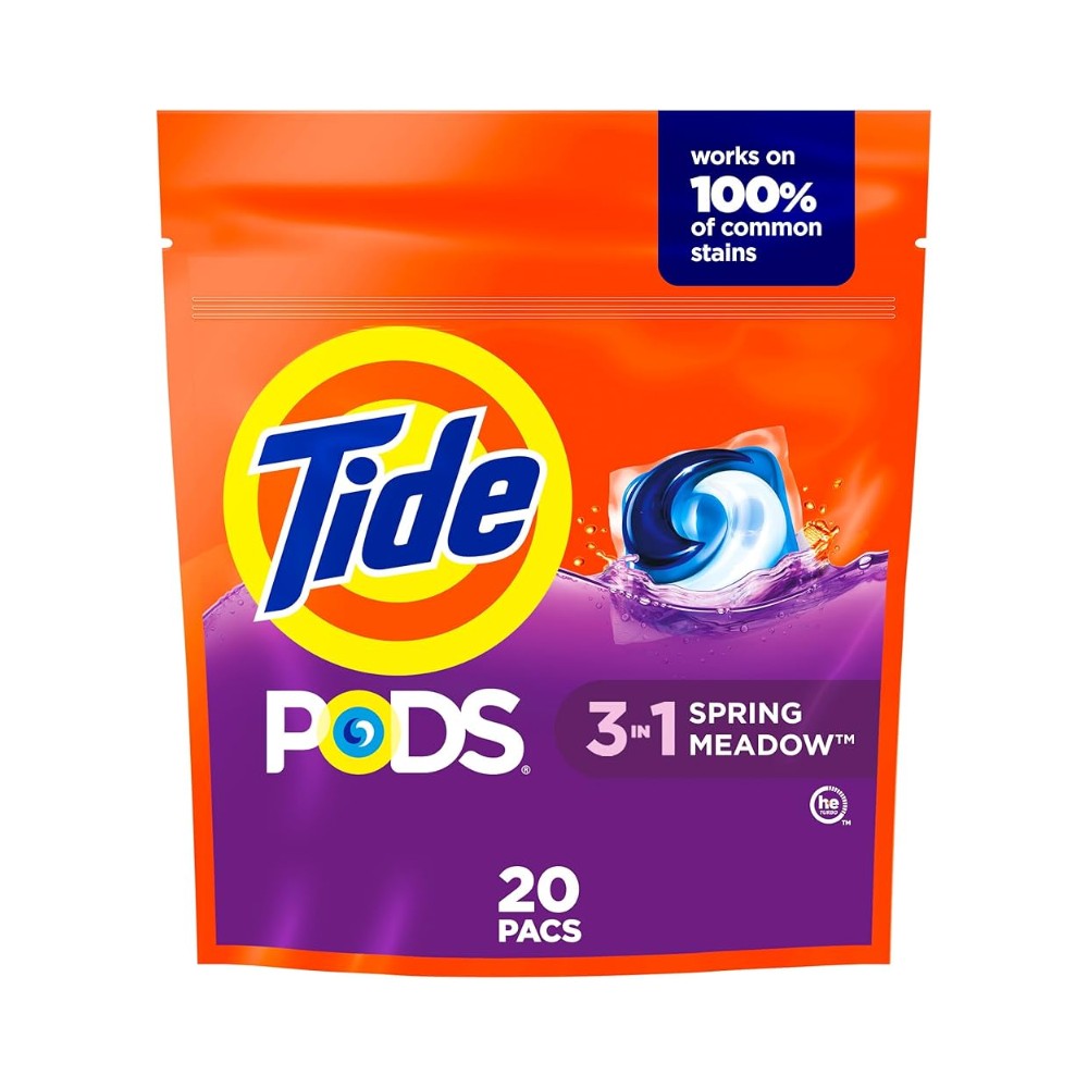 Tide Spring Meadow Laundry Detergent Pods 20's
