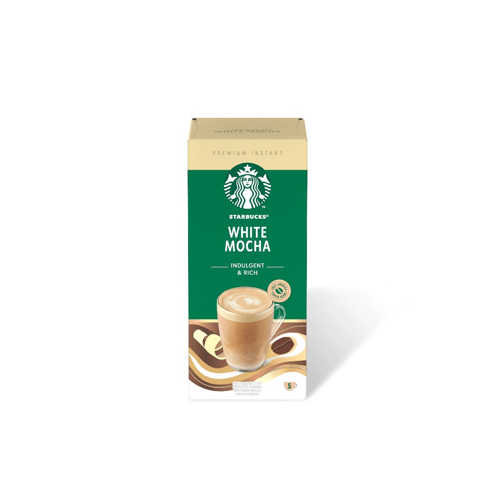 Starbucks White Chocolate Mocha Premium Instant Coffee 5x24g