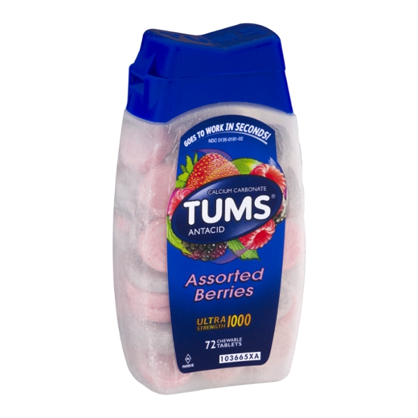 Tums Assorted Berries 72’s