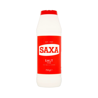 Saxa Table Salt Plastic 750g