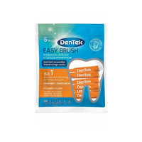 DenTek Easy Brush Interdental Brushes ISO 1 6's