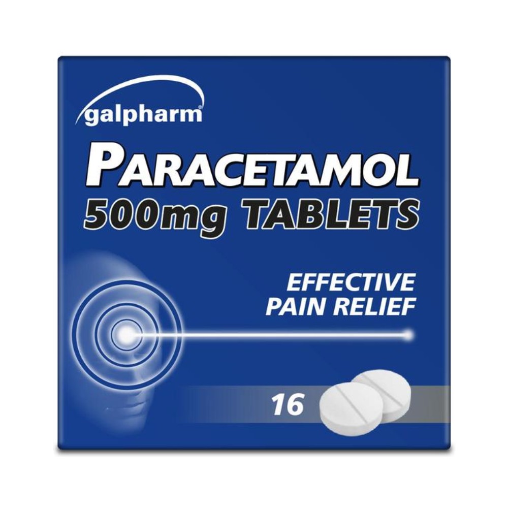 Galpharm Paracetamol Tablets 500mg 16's