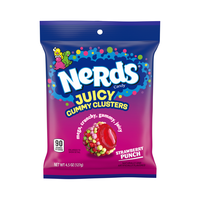 Nestle Nerds Gummy Clusters Juiced Peg Bag 4.5oz (128g)
