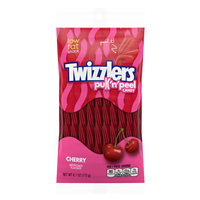 Twizzlers Cherry Pull n' Peel Peg Bag 6.1oz (172g)