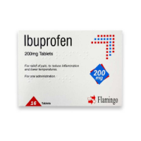 Flamingo Ibuprofen 200mg Tablets 16's