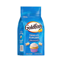 Pep Farm Goldfish Grahams Vanilla Cupcake Crackers 6.6oz (187g)