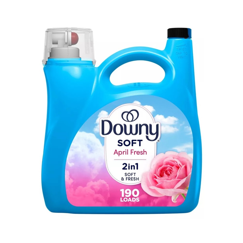 Downy Liquid April Fresh 2in1 Soft & Fresh 190w 140oz (4.14L)