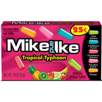 Mike & Ike Tropical Typhoon Priced 0.78oz (22g)