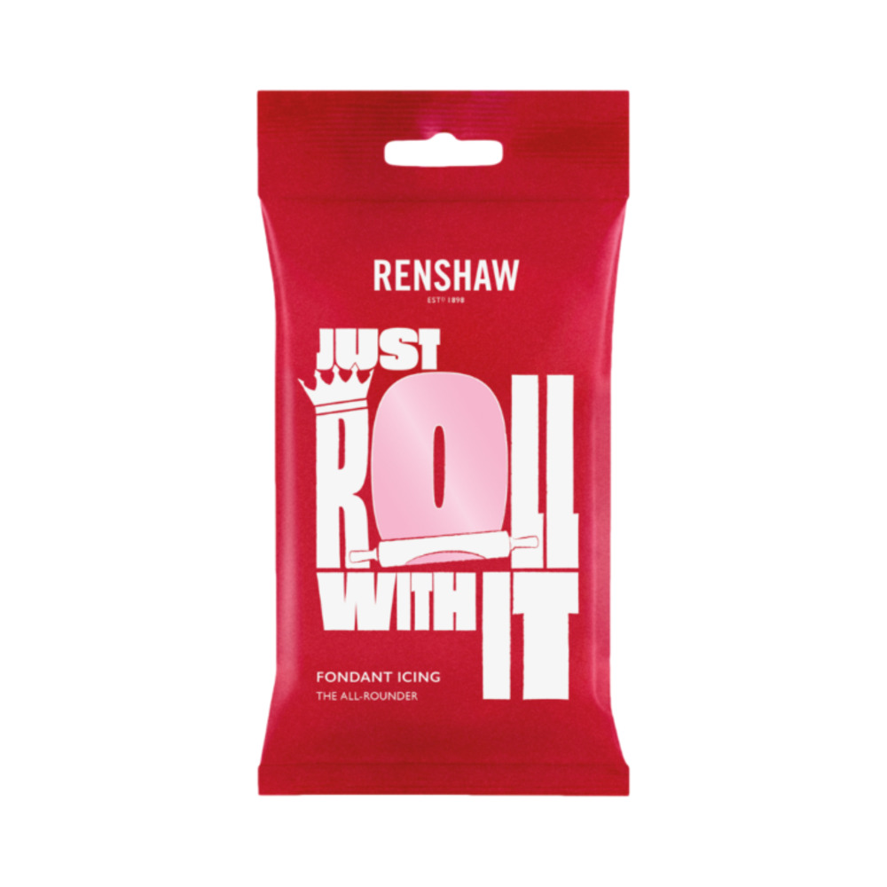 Renshaw Pink Proffesional Icing 250g