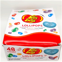 Jelly Belly Lollipops Assorted Flavours (48s) 0.6oz (17g)