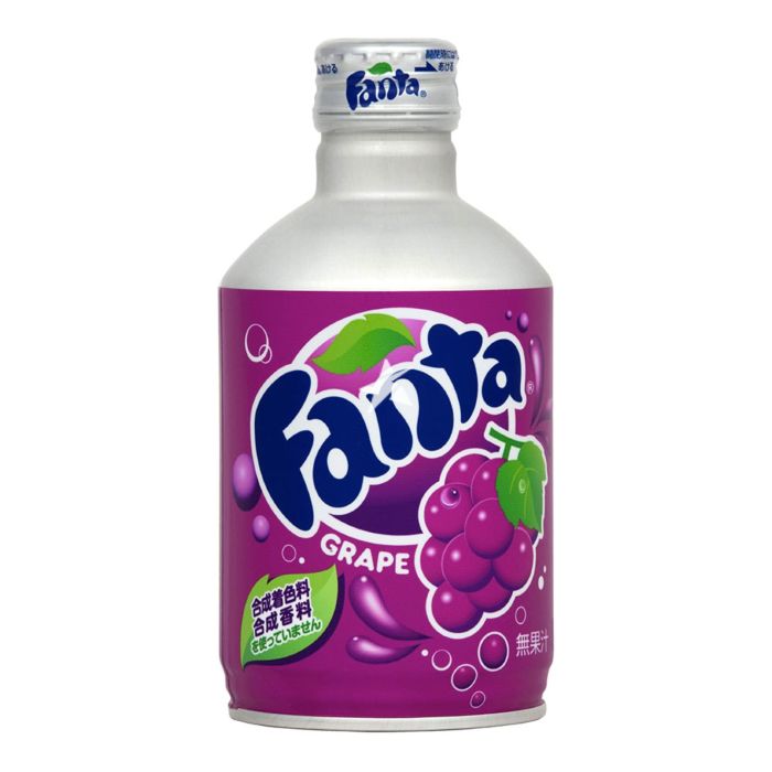 Fanta Grape Metal Bottle 300ml