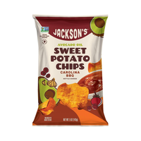Jackson's Avocado Oil Sweet Potato Chips Carolina BBQ 5oz (142g)