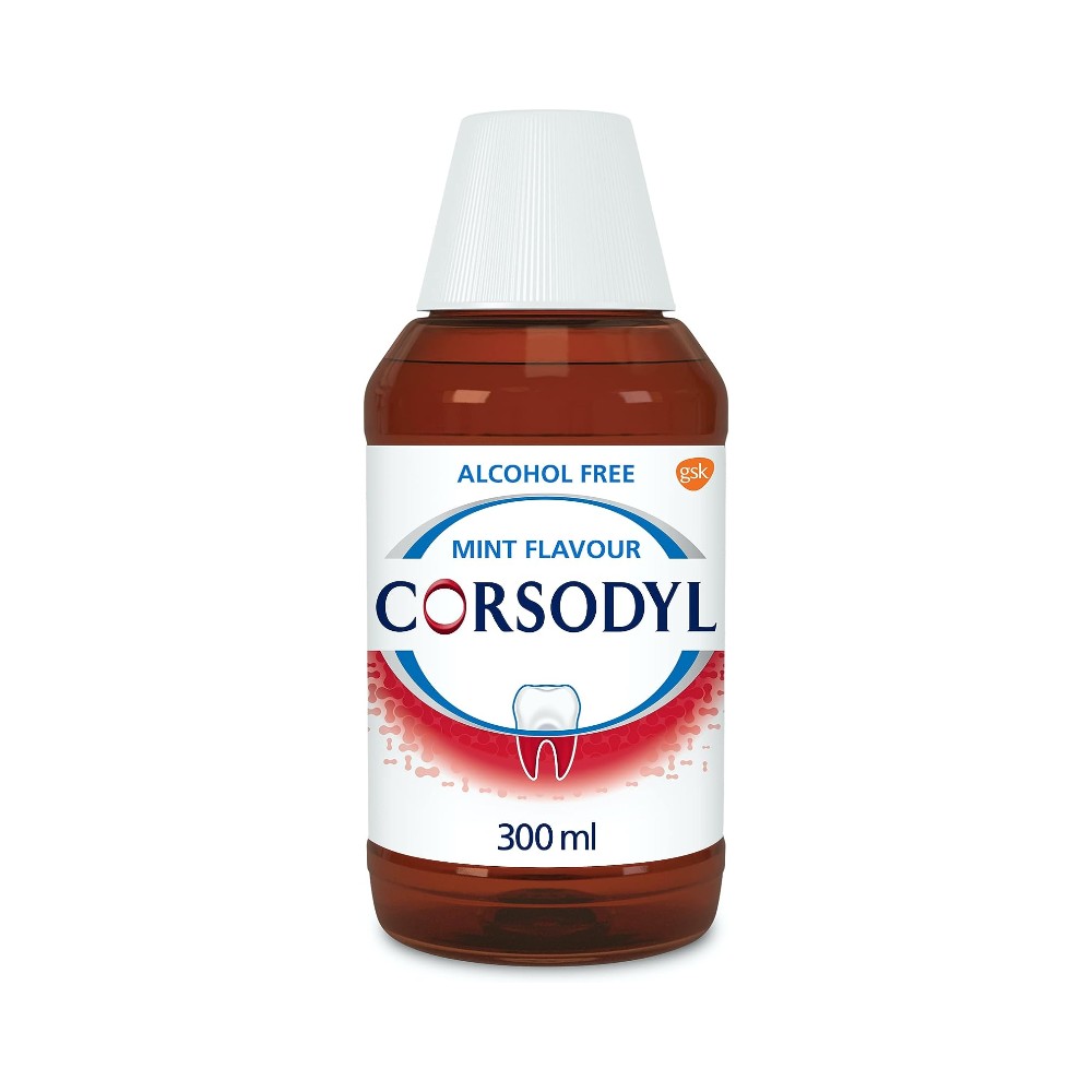 Corsodyl Mouthwash Original Alcohol Free 300ml