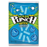 Sour Punch Bites Blue Raspberry 5oz (142g)