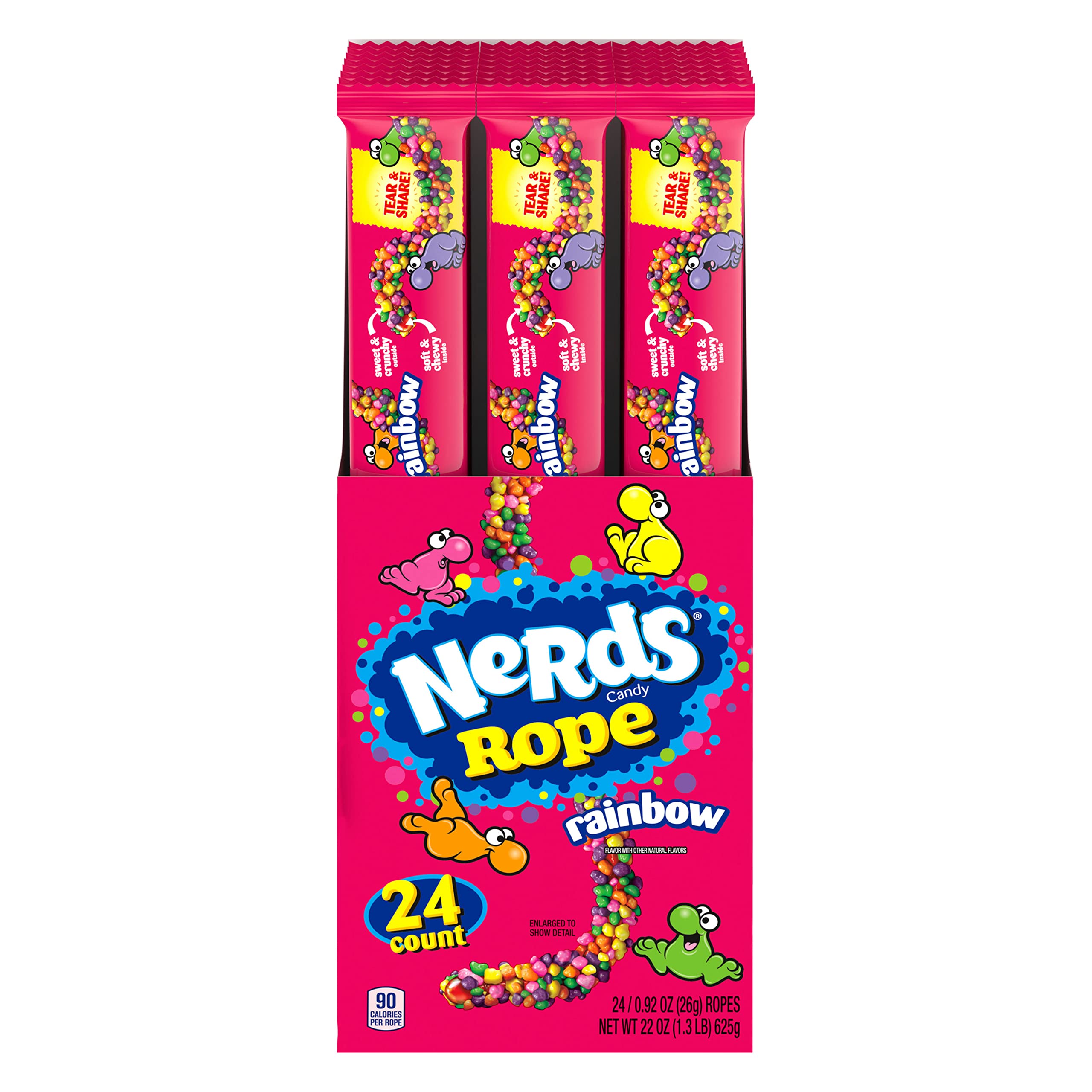 Nestle Nerds Rope Rainbow 0.92oz (26g)