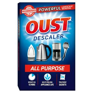 Oust All Purpose Descaler Superfast Action 3 x 25ml