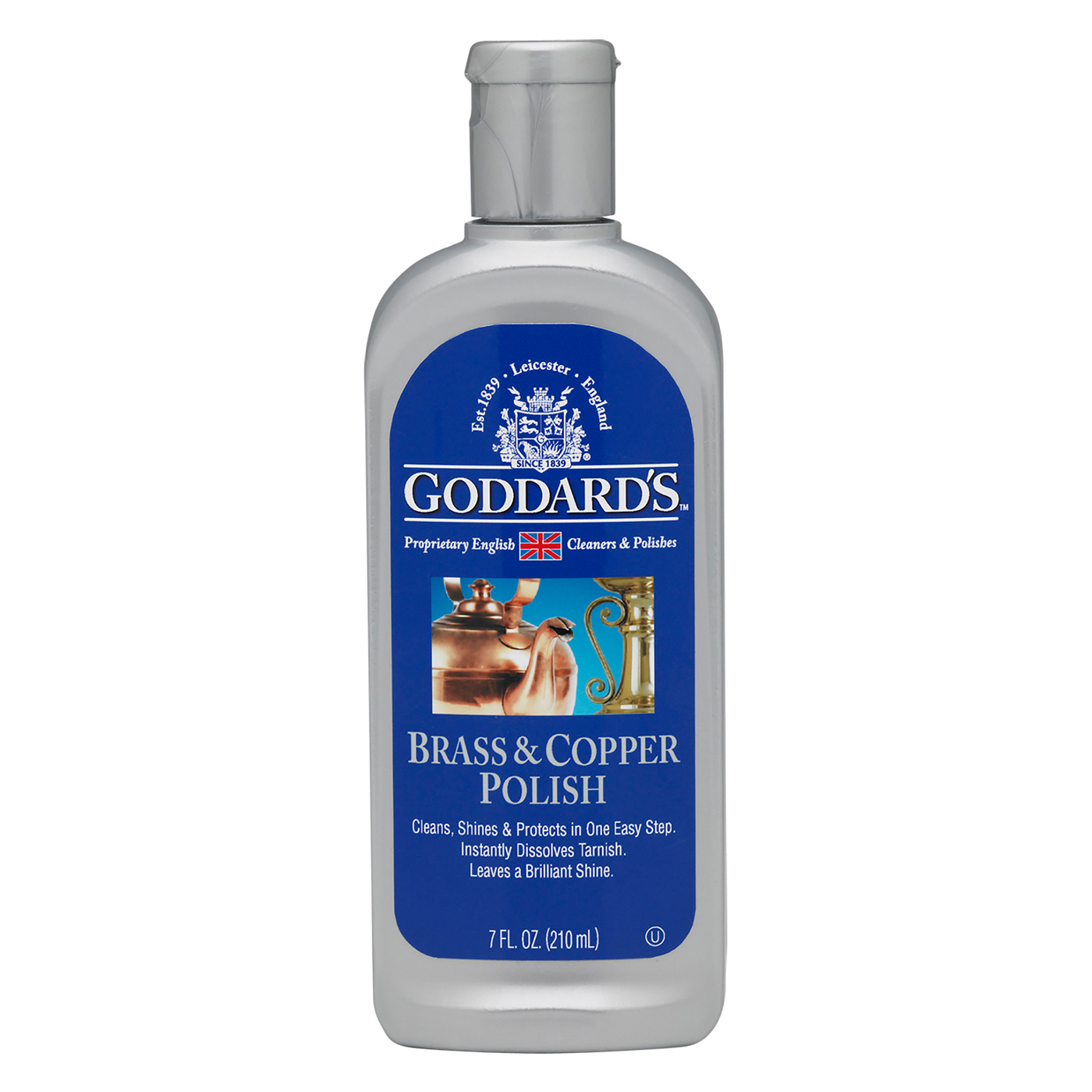 Goddards Brass & Copper Polish - Liquid 7oz (210ml)