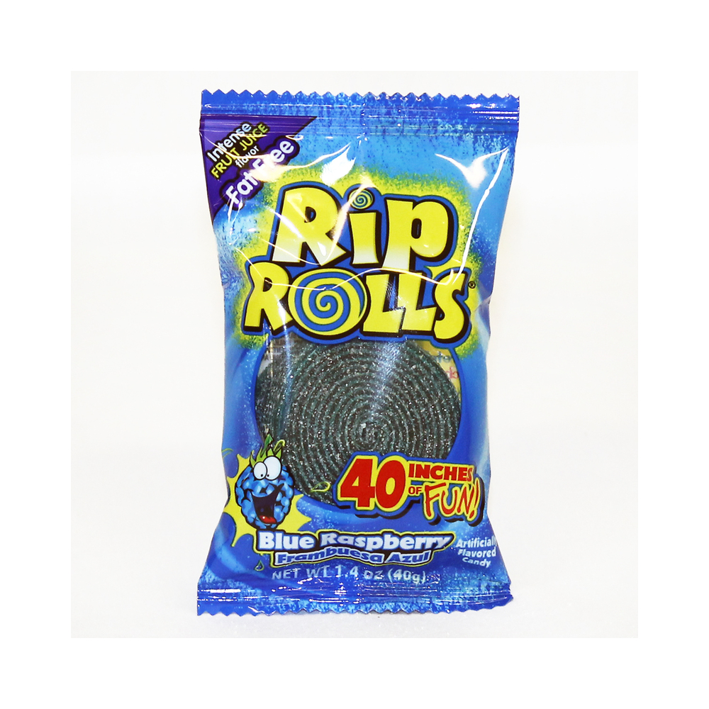 Rip Rolls Blue Raspberry 1.4oz (40g)
