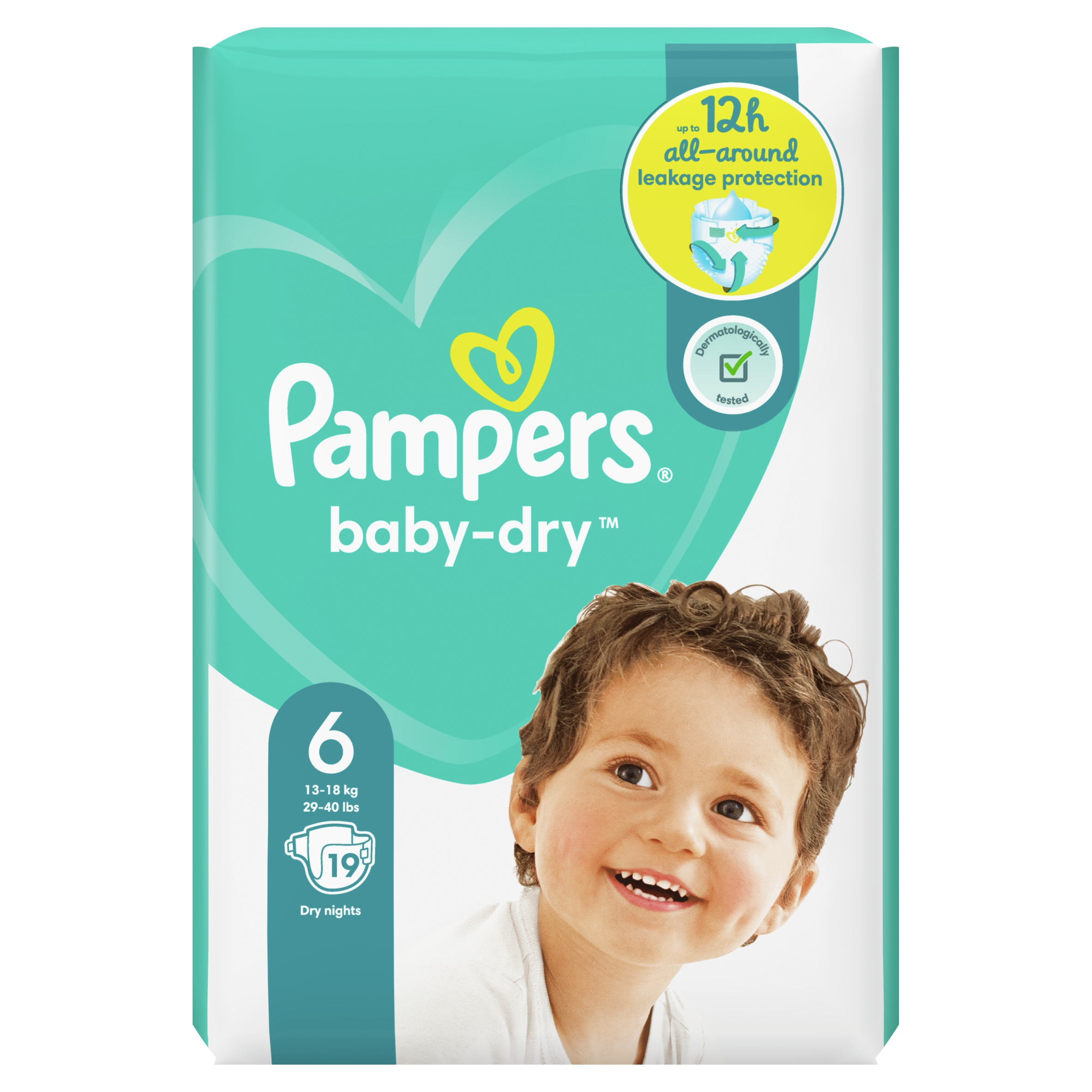 Pampers Size 6, 19 PM £6.99