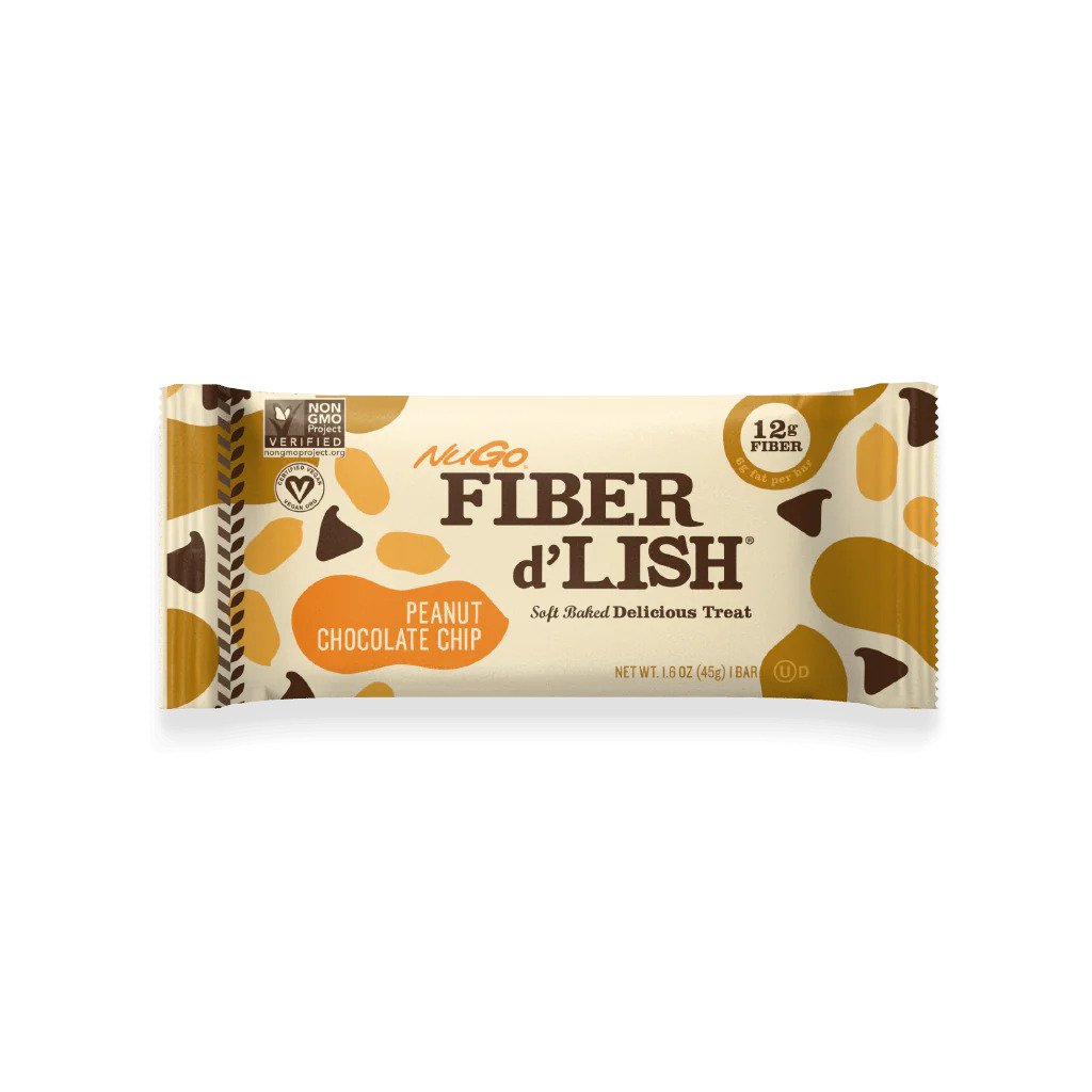 NuGo Fiber d’Lish Peanut Chocolate (45g)