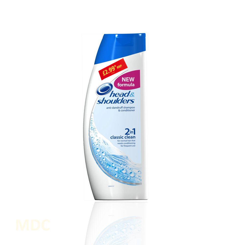 Head & Shoulders 2 in 1 Classic PM £2.99 225ml/250ml