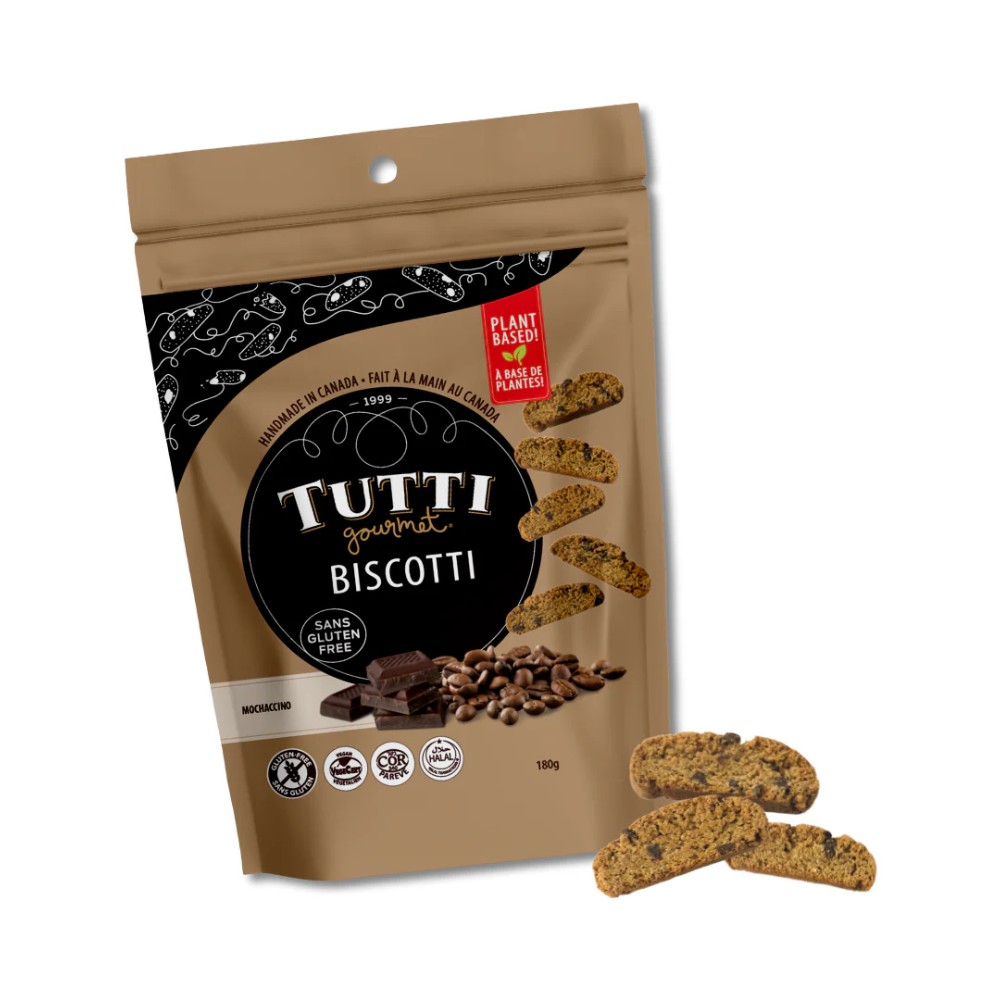 Tutti Gluten Free Mochaccino Biscotti 180g