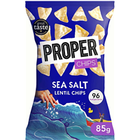 Proper Sea Salt Lentil Chips 85g