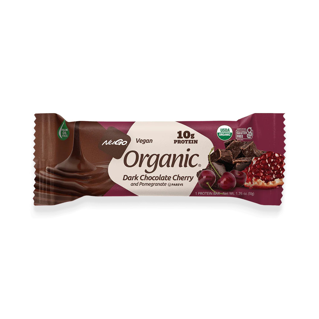 NuGo Organic Dark Chocolate Pomegranate 1.76 oz (50g) 