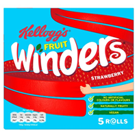 Kellogg's Winders Strawberry 5x17g