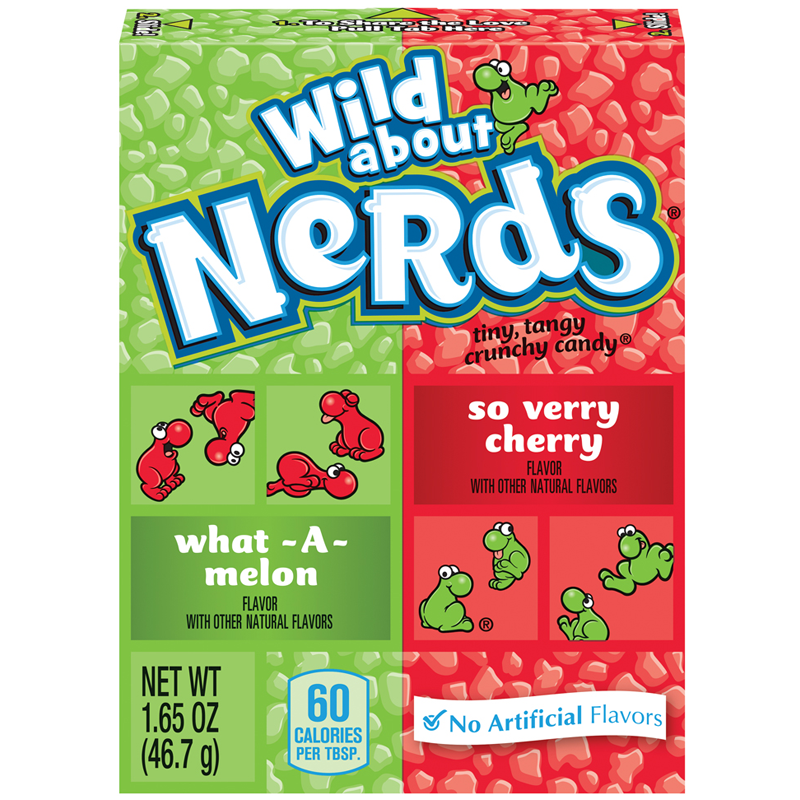 Nestle Nerds Watermelon Wild Cherry 1.65oz (46.7g)