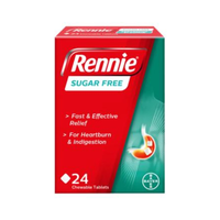Rennie Sugar Free 24's